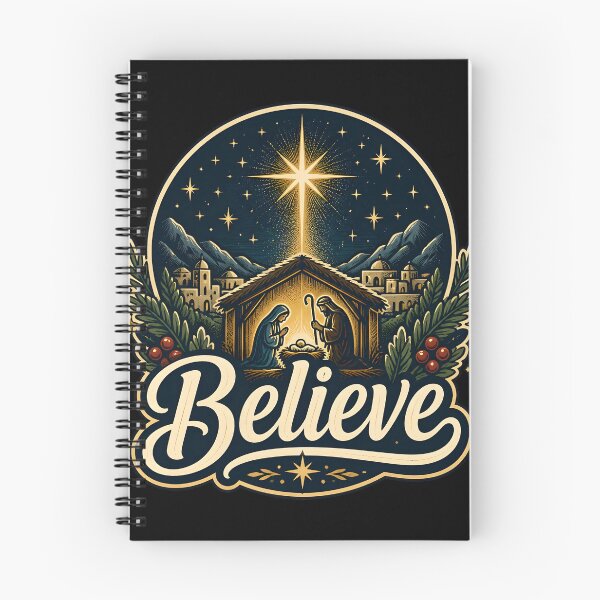 Item preview, Believe Signature Symbol Christmas Design designed and sold by KristenosNehk.