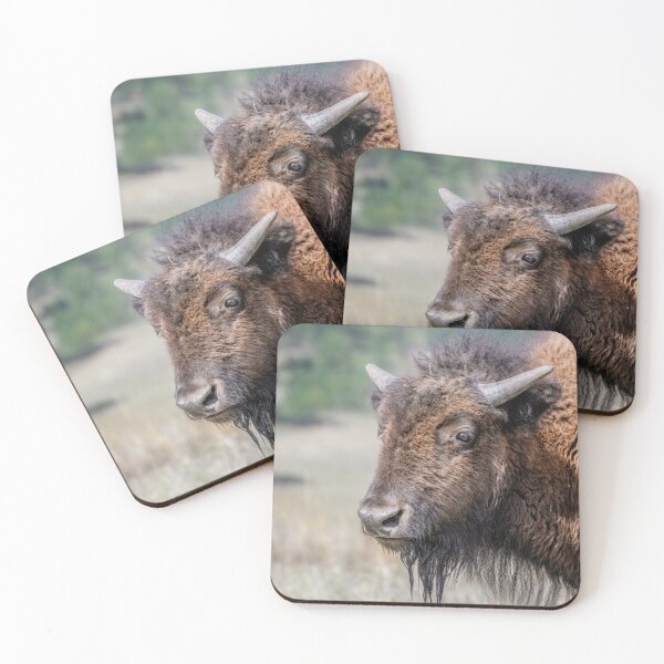 Item preview, American Bison in Profile designed and sold by PhotoArt by Joan Carroll.