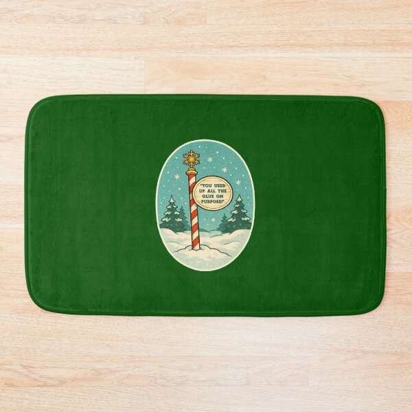 Item preview, Glue On Purpose North Pole designed and sold by Normbot2000.