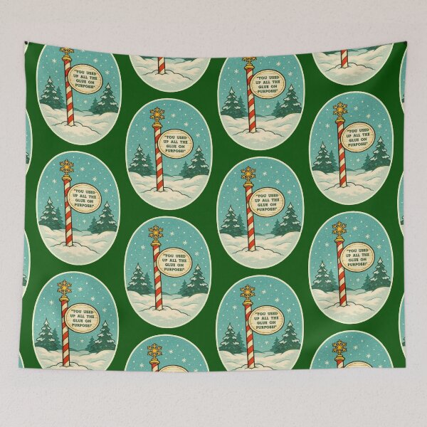 Item preview, Glue On Purpose North Pole designed and sold by Normbot2000.