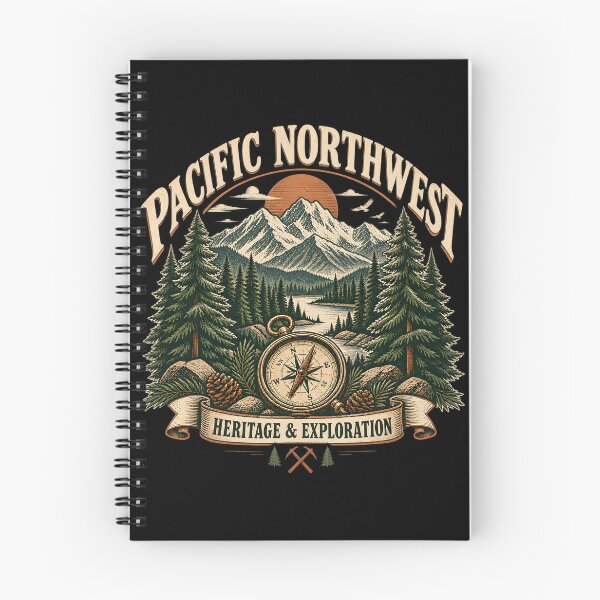 Item preview, Vintage Wilderness Explorer Mountain Heritage T-Shirt designed and sold by KawaiiOrbit.