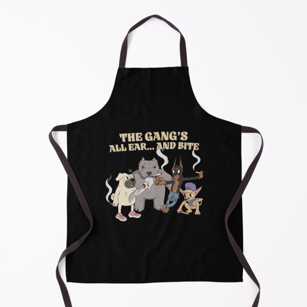 Item preview, The Gang's All Ear... and Bite - Funny Dog Gang designed and sold by Astravia-Arts.