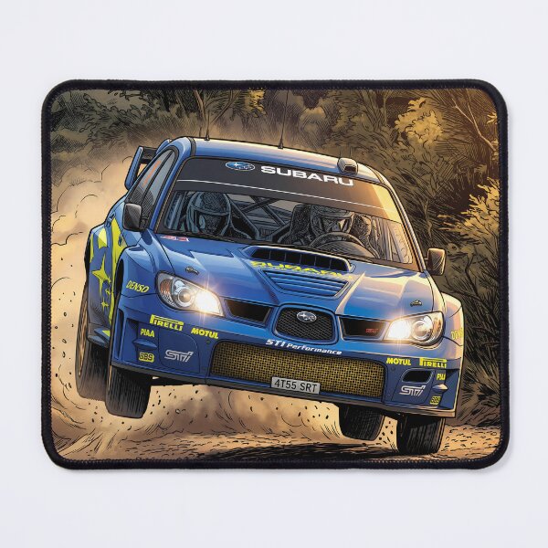 Item preview, Subaru Impreza WRC 2006 Petter Solberg Comic Art designed and sold by Racing Art Store.