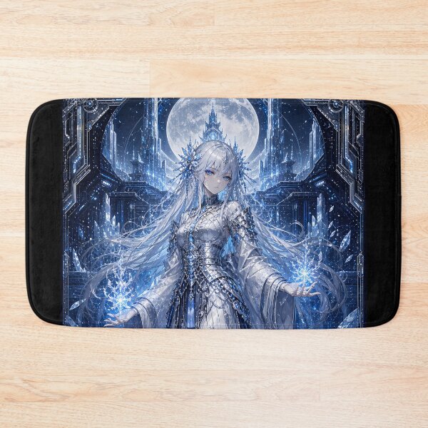 Item preview, Yuki-onna of the Glacial Circuit – Yokai Cyberpunk designed and sold by Apocalyptic Art Studio.