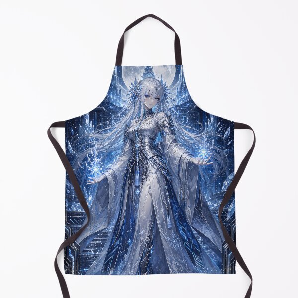 Item preview, Yuki-onna of the Glacial Circuit – Yokai Cyberpunk designed and sold by Apocalyptic Art Studio.