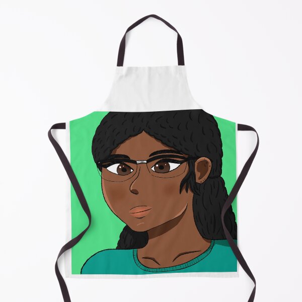 Item preview, Portrait Dark Skinned Woman With Glasses designed and sold by Habilo-Friyah.