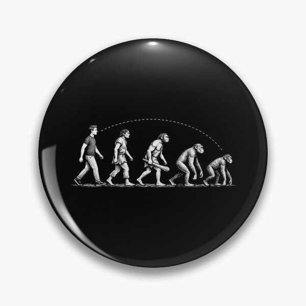 Item preview, Engraving the March of Devolution designed and sold by ModdiesColors.