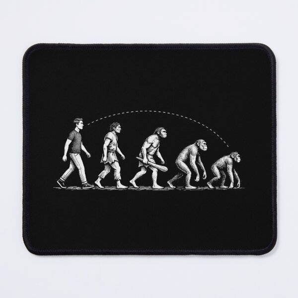 Item preview, Engraving the March of Devolution designed and sold by ModdiesColors.