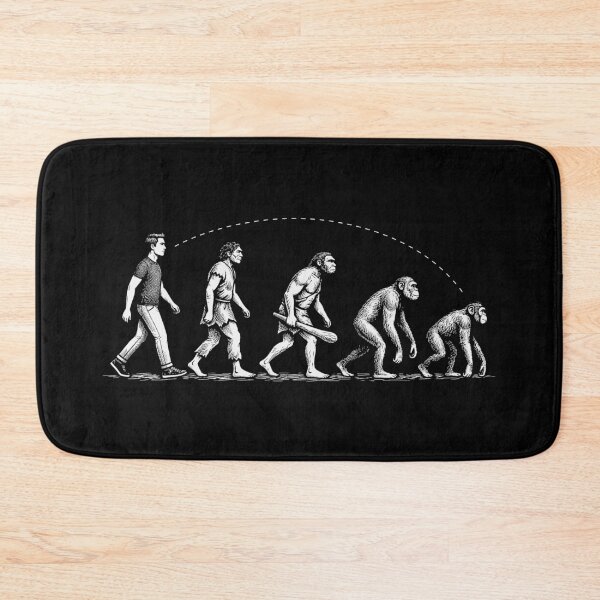 Item preview, Engraving the March of Devolution designed and sold by ModdiesColors.