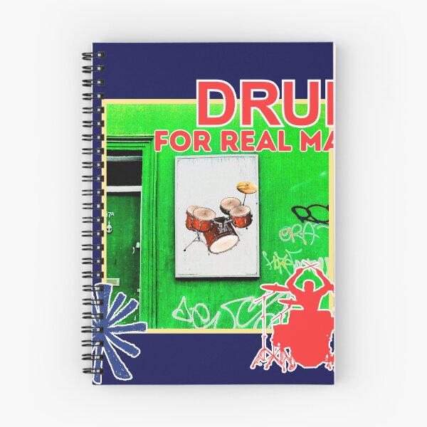 Item preview, Drum Like a Real Man designed and sold by RotionYozoo.