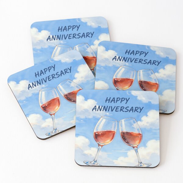 Item preview, Happy Anniversary – Romantic Wine Celebration designed and sold by Nomad-Maynard.