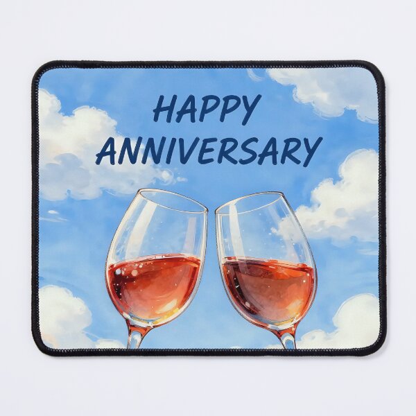 Item preview, Happy Anniversary – Romantic Wine Celebration designed and sold by Nomad-Maynard.