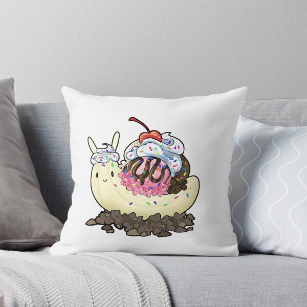 Item preview, Banana Split Snail designed and sold by FruitCupSpace.