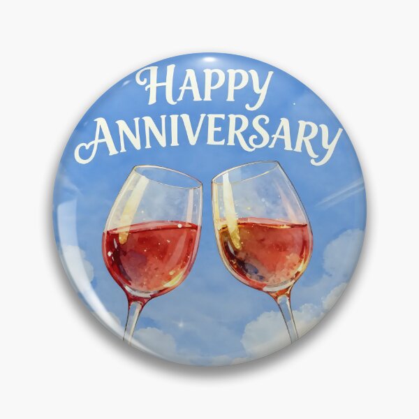 Item preview, Happy Anniversary – Romantic Wine Celebration designed and sold by Nomad-Maynard.