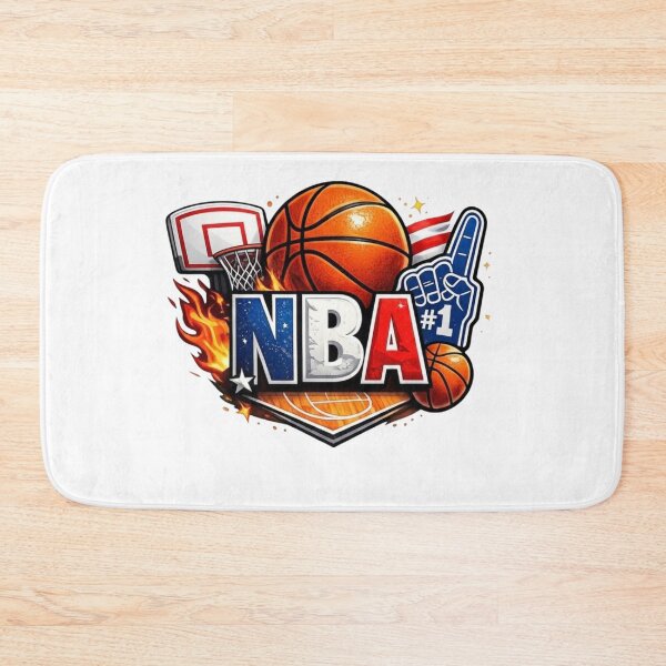 Item preview, Fiery Basketball Court Action Sports Fan Graphic designed and sold by BlasiseDS.
