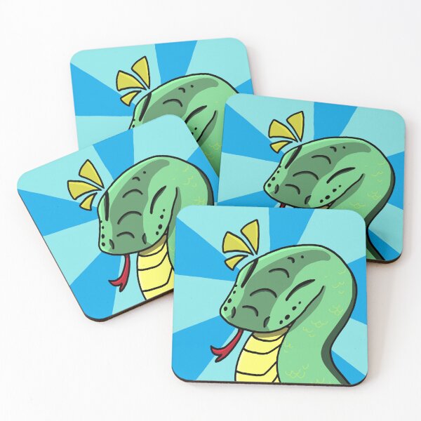 Item preview, Cute green snake designed and sold by SaurusDragons.