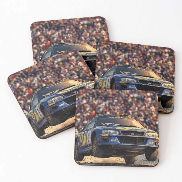 Item preview, Subaru Impreza WRC Colin McRae Rally Portugal Comic Art designed and sold by Racing Art Store.