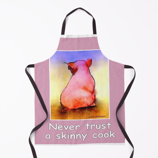 Item preview, Never trust a skinny cook. designed and sold by aswoa.
