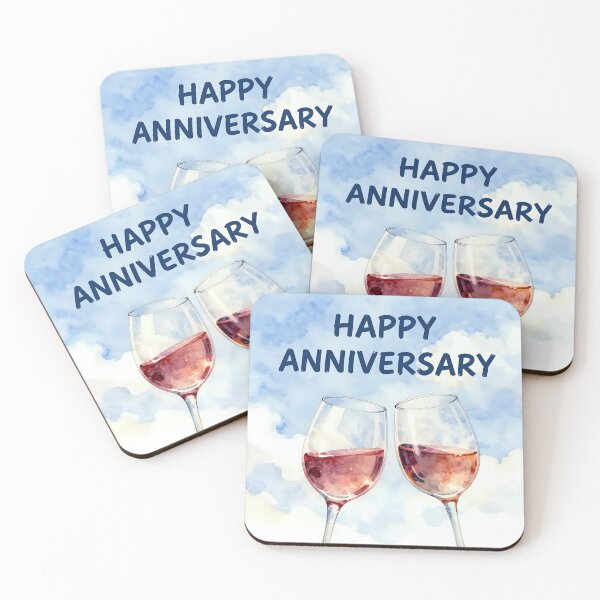 Item preview, Happy Anniversary – Romantic Wine Celebration designed and sold by Nomad-Maynard.