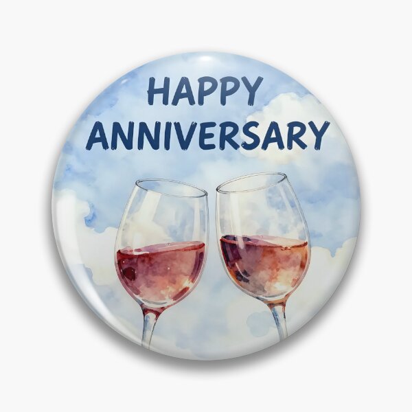 Item preview, Happy Anniversary – Romantic Wine Celebration designed and sold by Nomad-Maynard.