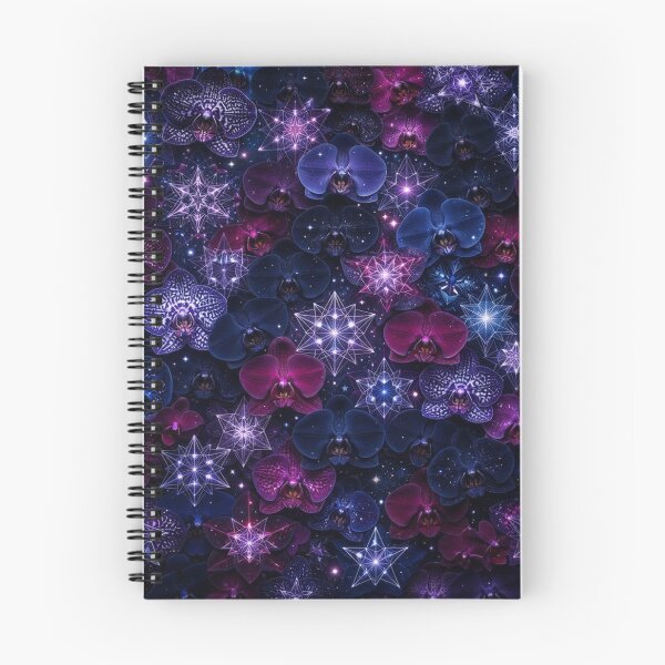Item preview, Celestial Purple Orchid Galaxy Night Dream designed and sold by Owcomm.