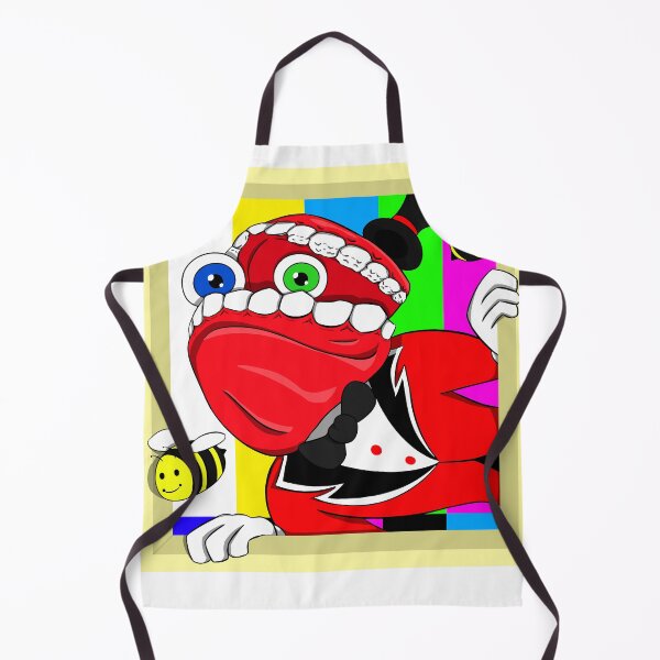 Item preview, Surreal Red Tooth Monster TV Frame designed and sold by Habilo-Friyah.
