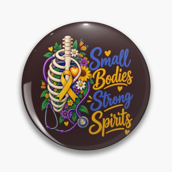 Item preview, Small Bodies Strong Spirits Pediatric Cancer Awareness designed and sold by PunchDrop.