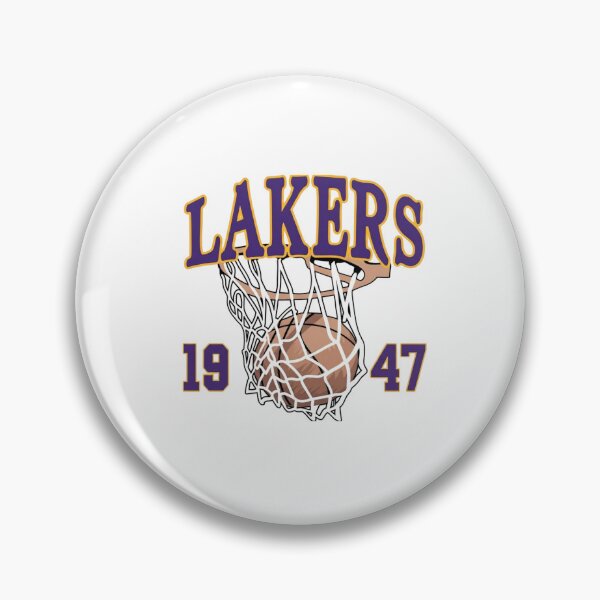 Item preview, Vintage 1947 Purple Gold Basketball Hoop Graphic designed and sold by BlasiseDS.
