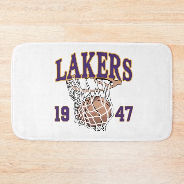 Item preview, Vintage 1947 Purple Gold Basketball Hoop Graphic designed and sold by BlasiseDS.
