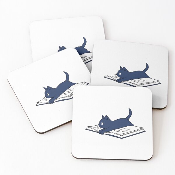 Item preview, Cozy Cat Reading Book designed and sold by wingoo22.