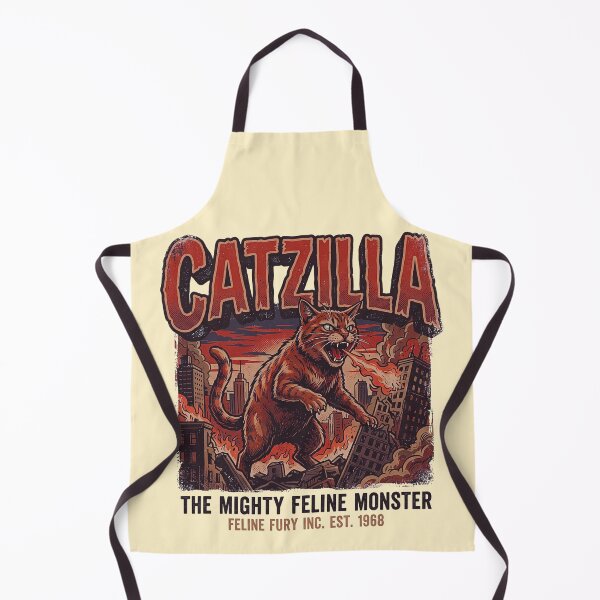 Item preview, Catzilla - The Mighty Feline Monster Kaiju Parody designed and sold by rich-moda.