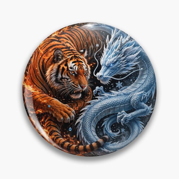 Item preview, fire tiger and ice dragon designed and sold by Csaba1983.