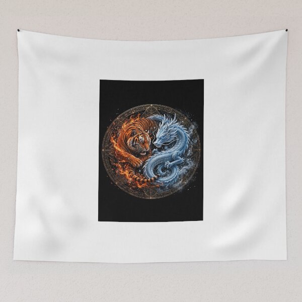 Item preview, fire tiger and ice dragon designed and sold by Csaba1983.