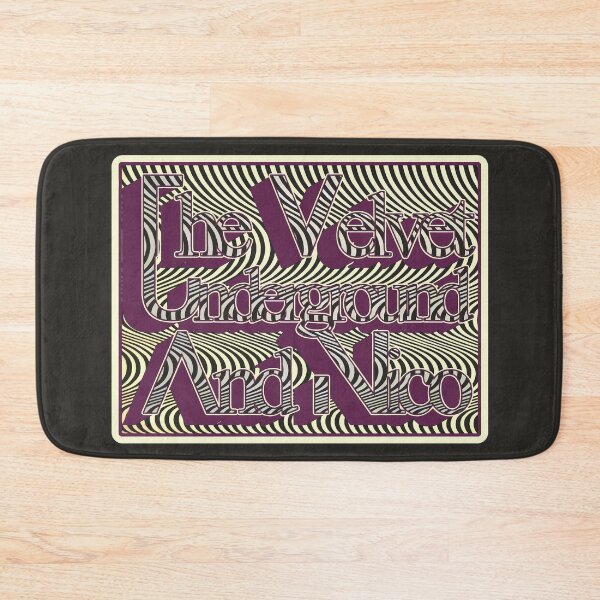 Item preview, Velvet Underground & Nico with cutout waves designed and sold by Cathedral of Curiosity.