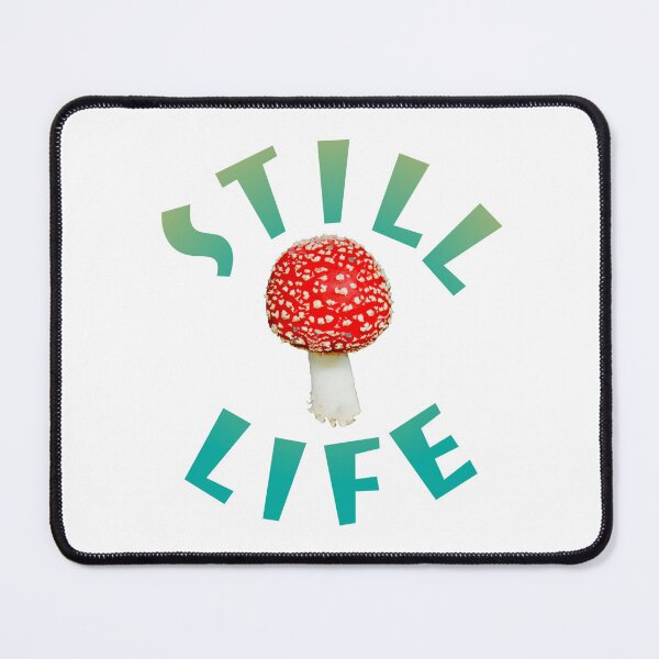 Item preview, Still Life Mushroom Aesthetic Typography Art designed and sold by AWADHESH  CHAURASIA.