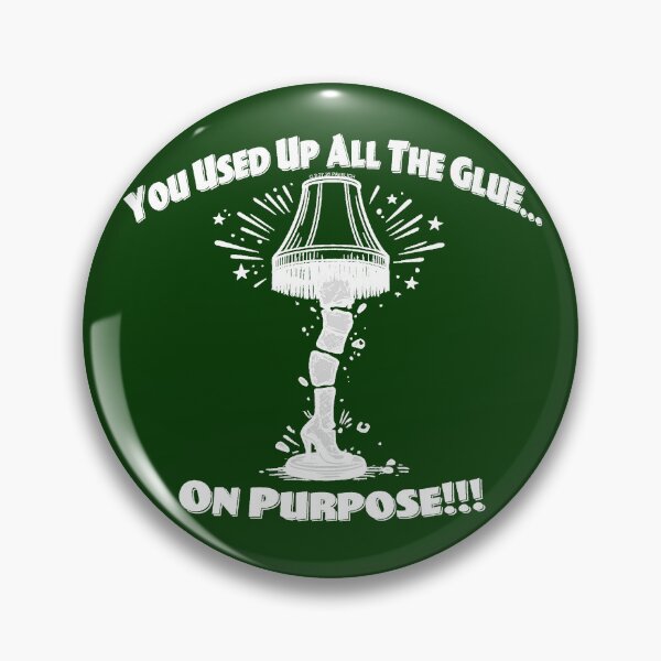 Item preview, All The Glue White designed and sold by Normbot2000.