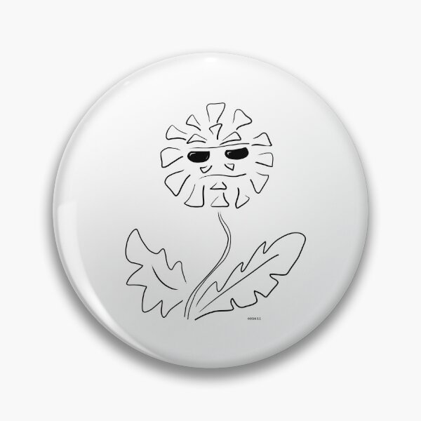 Item preview, Dandy the Wheedo - Grumpy Dandelion designed and sold by MadeByZE.