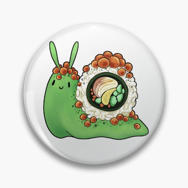 Item preview, Sushi Roll Snail  designed and sold by FruitCupSpace.