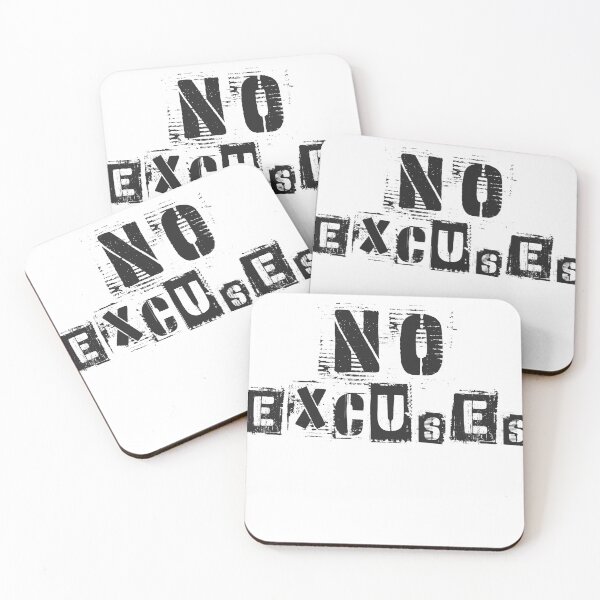Item preview, No Excuses Vintage Gym Motivation designed and sold by RisticCEO.