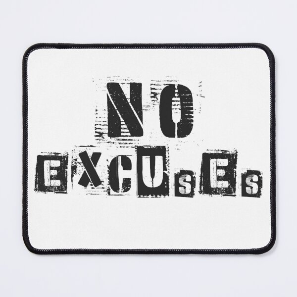 Item preview, No Excuses Vintage Gym Motivation designed and sold by RisticCEO.