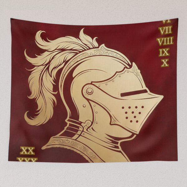 Item preview, royal knight gold + maroon designed and sold by Crimsonmerchant.