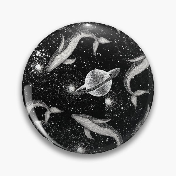 Item preview, Celestial Whales in Outer Space Pattern designed and sold by DreamyLayer.