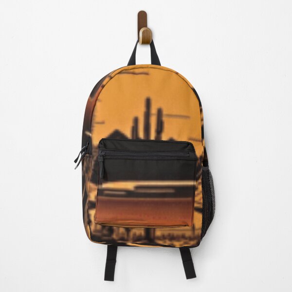 Item preview, Retro Desert Cactus Sunset Vintage Landscape Art designed and sold by LuxocaDesigns24.