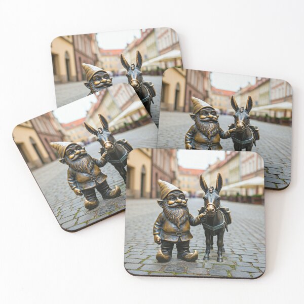 Item preview, Wroclaw Gnome With Donkey designed and sold by Purrfecta.