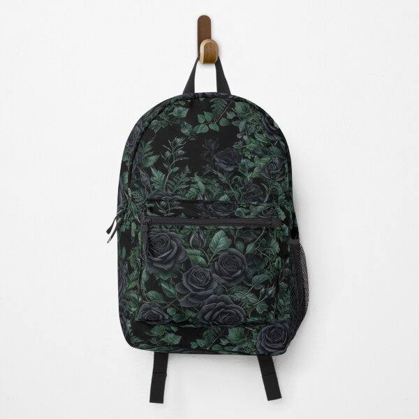 Item preview, Dark Botanical Black Rose Floral Pattern designed and sold by Owcomm.