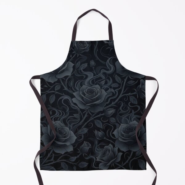 Item preview, Dark Gothic Rose Floral Seamless Pattern Background designed and sold by Owcomm.