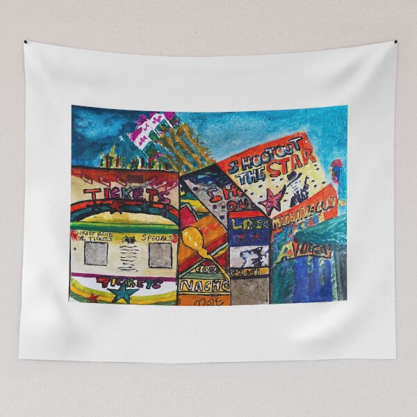 Item preview, Carnival Art Watercolor  designed and sold by BirdandaBrush.