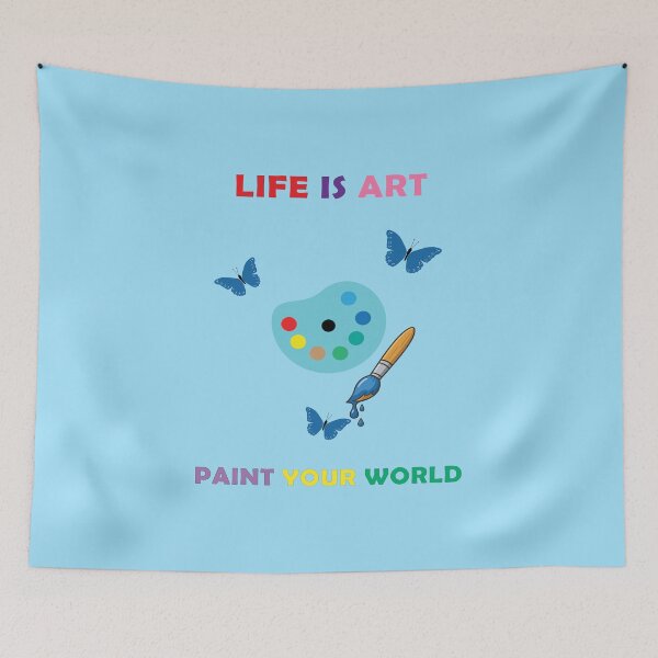 Item preview, Life Is Art Paint Your World designed and sold by PattersArt.