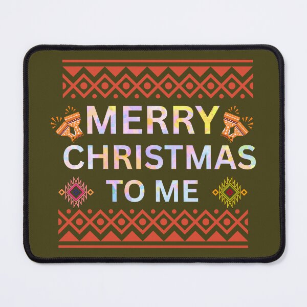 Item preview, Merry Christmas To Me, Ethnic Pattern designed and sold by SarahLuguii.