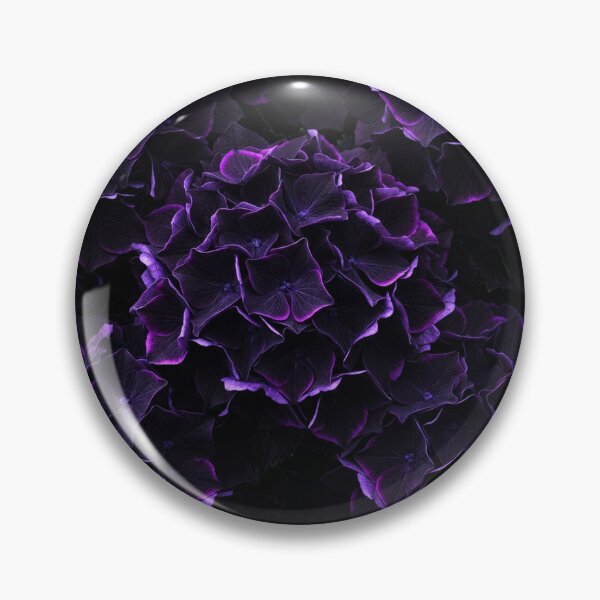 Item preview, Dark Purple Hydrangea Floral Blossom Pattern designed and sold by Owcomm.